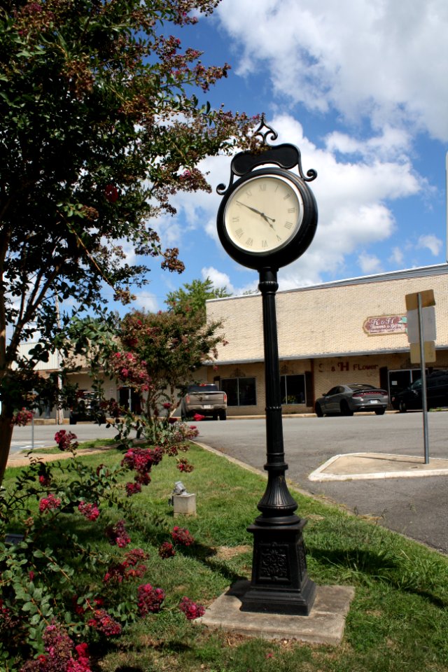 Searcy County Courthouse clock