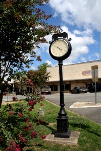 Searcy County Courthouse clock