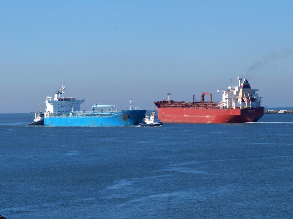 Searose G - IMO 9050096 - Callsign C6UC2 and Minerva Antonia - IMO 7700180 at IJmuiden, Port of Amsterdam photo-1