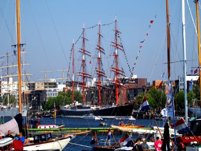 Sedov (ship, 1921), Port of Amsterdam, pic3