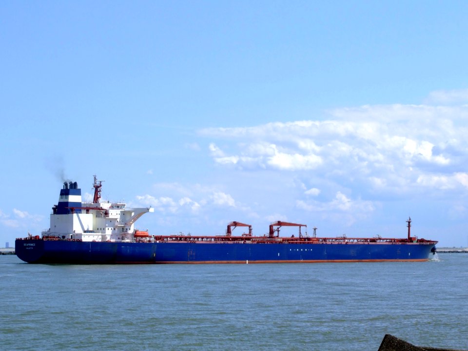 Seaprince p9 approaching Port of Rotterdam, Holland 08-Jul-2007