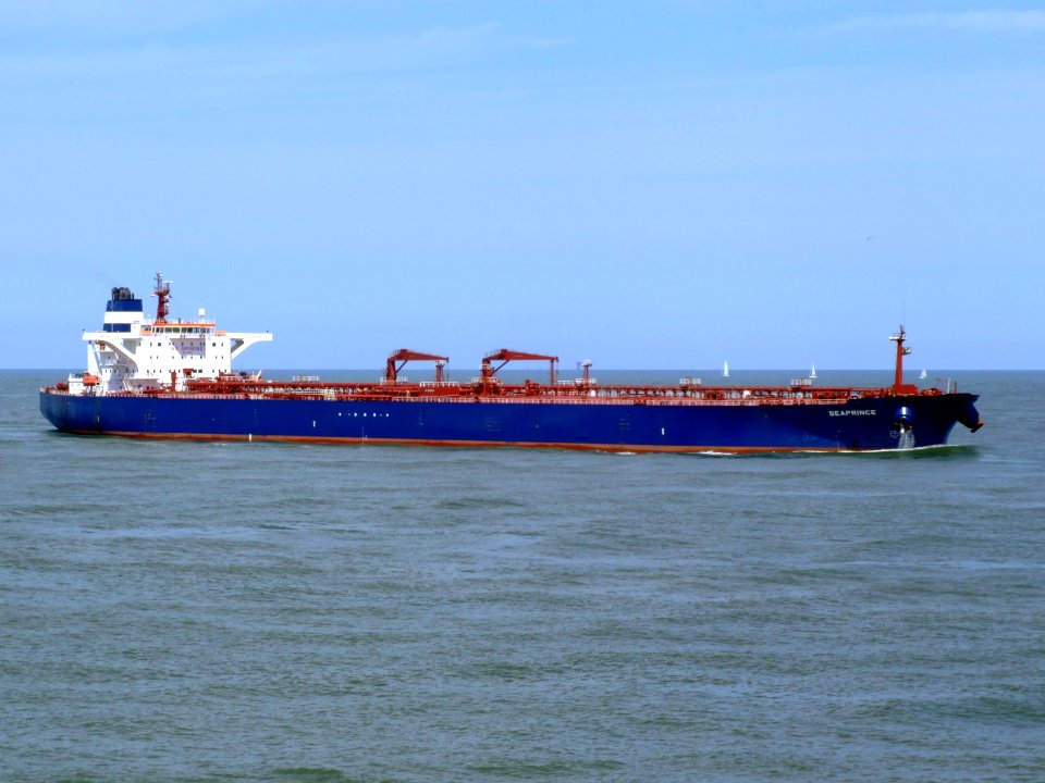 Seaprince p5 approaching Port of Rotterdam, Holland 08-Jul-2007
