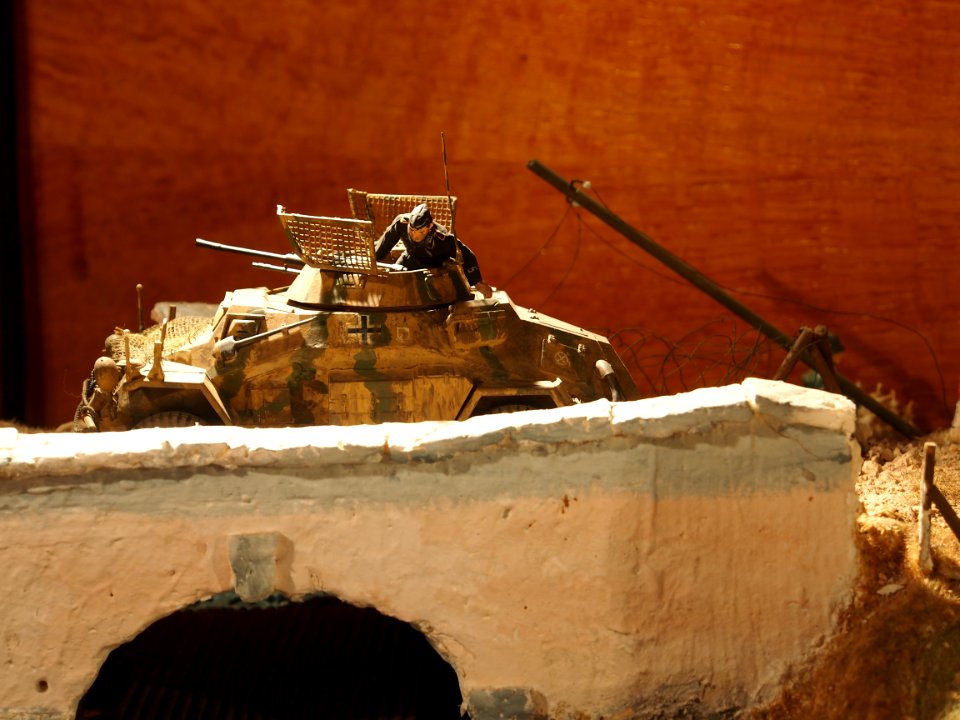 Sd kfz model in the Musée des Blindés, France, pic-1