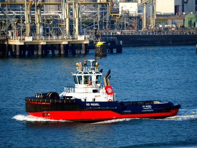 SD Rebel (tugboat, 2012) in Rotterdam, Calandkanaal