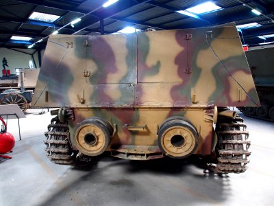 SdKfz 165 Hummel, Musée des Blindés, France, pic-6