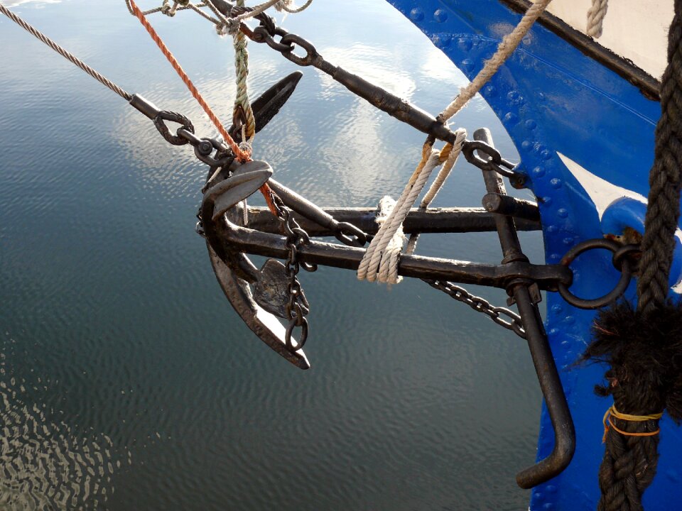 Sailboat marine ropes