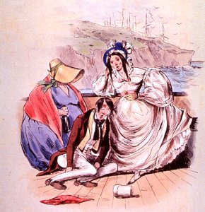 Sea-sickness - published by G.S. Tregear, 96 Cheapside (cropped)