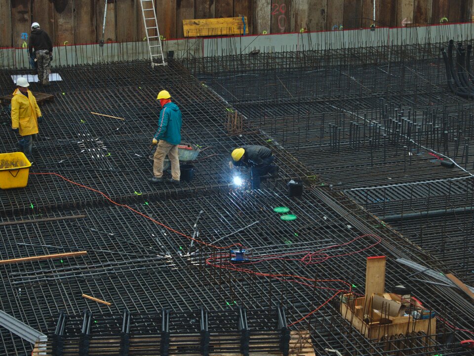 Welder safety industrial photo