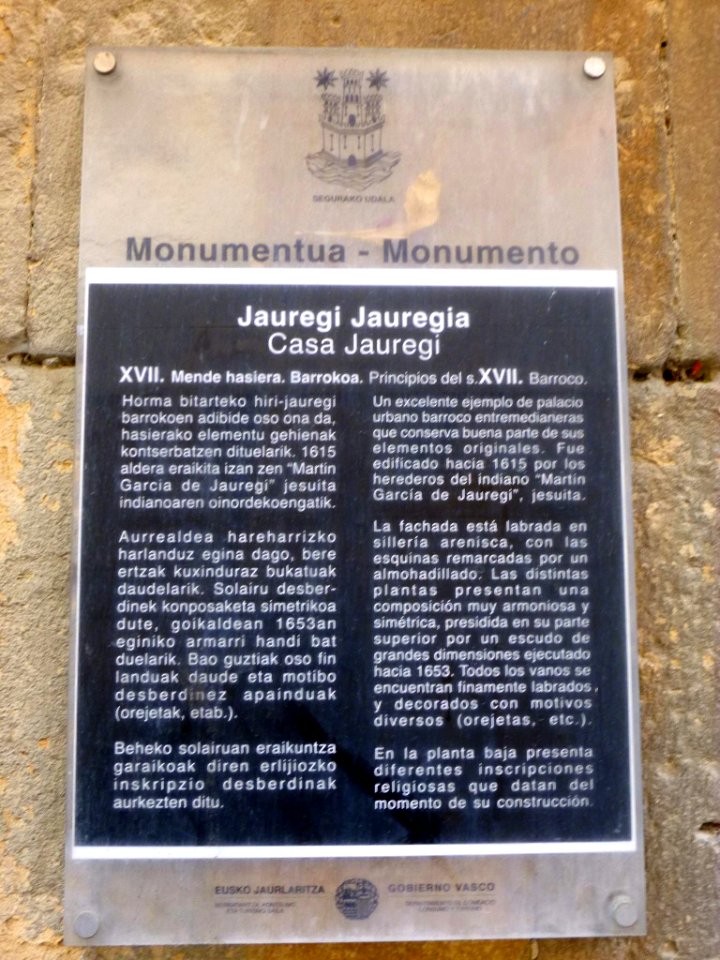 Segura - Jauregi Jauregia 13