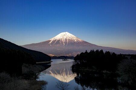 Japan mountain landscape photo