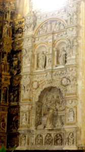 Segovia - Real Monasterio de Santa María del Parral, retablo mayor 1