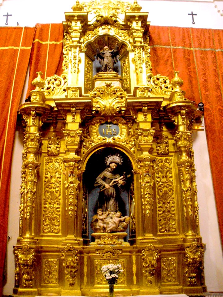 Segovia - Monasterio de San Antonio el Real, iglesia 02