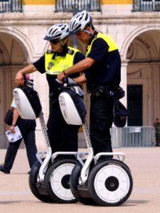 Segway Policia in Lisboa