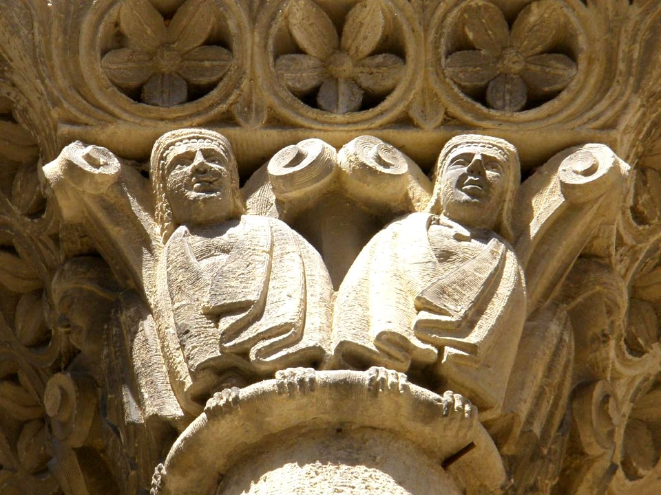 Segovia - Iglesia de San Martín, pórtico 04