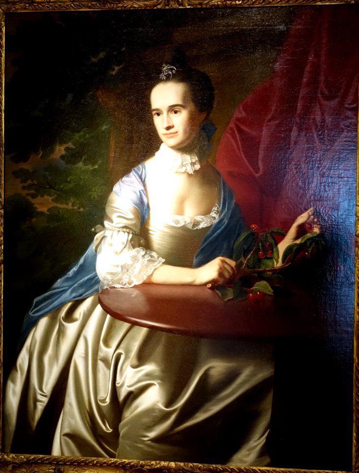 Sarah Erving Waldo by John Singleton Copley, c. 1765, oil on canvas - Peabody Essex Museum - DSC06947