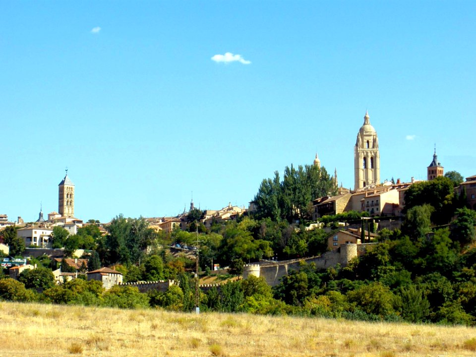 Segovia - Vista de la ciudad desde La Vera Cruz