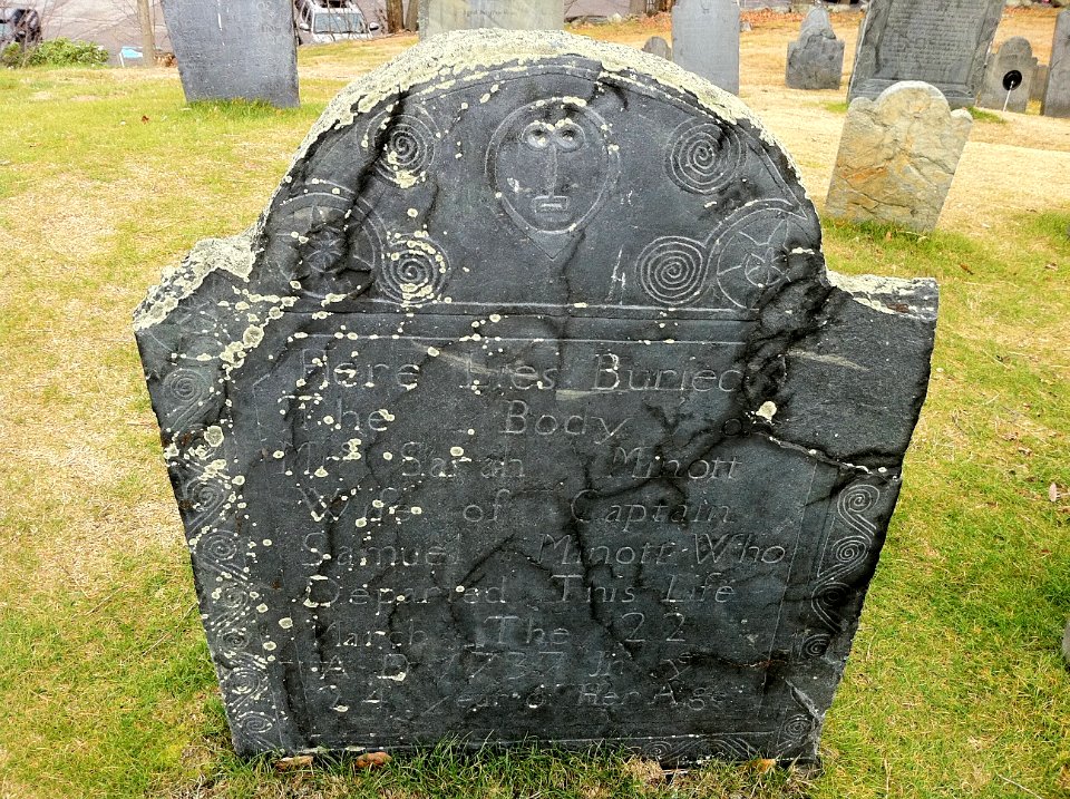 Sarah Minott Tomb, Concord Mass, November 2010