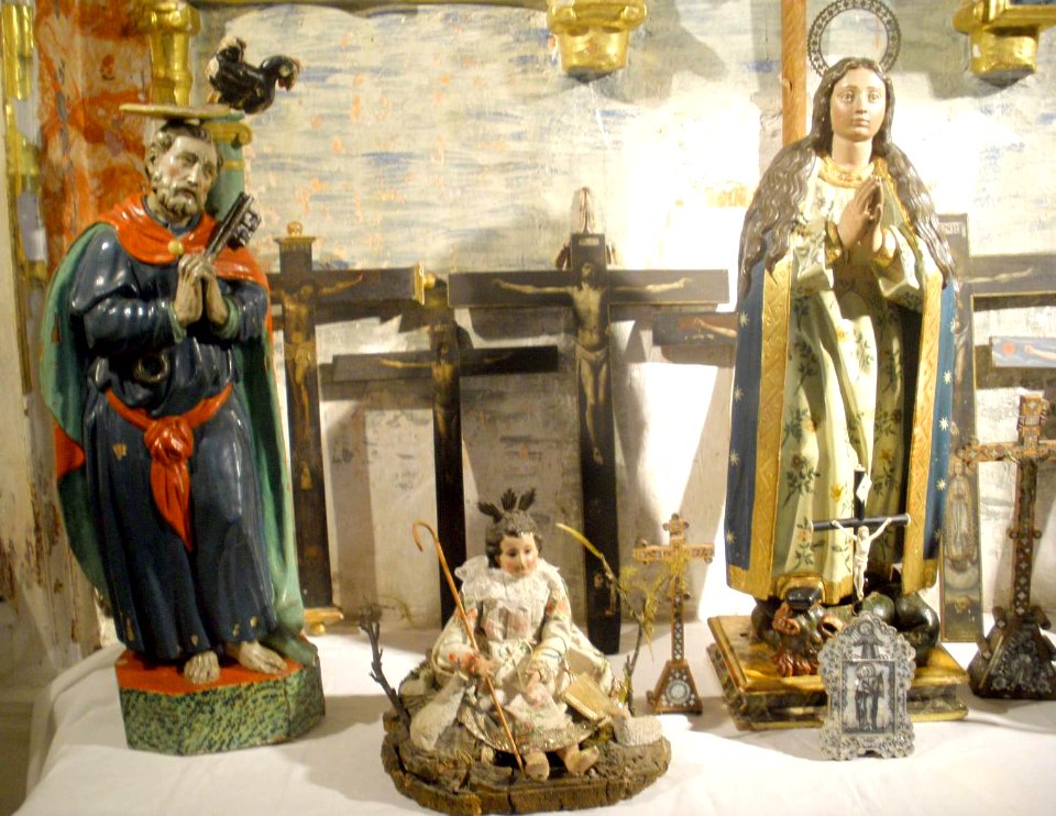 Segovia - Monasterio de San Antonio el Real, interior del claustro 05