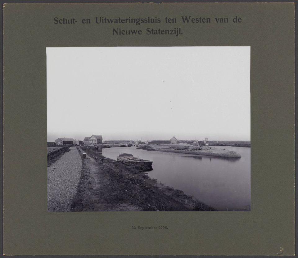 Schut- en uitwateringssluis ten westen van de Nieuwe Statenzijl, Bestanddeelnr 286