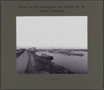 Schut- en uitwateringssluis ten westen van de Nieuwe Statenzijl, Bestanddeelnr 286