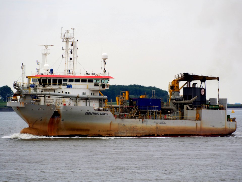 Sebastiano Caboto - IMO 9505364 on the Schelde river