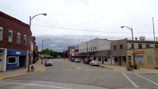 Sebewaing, MI business district