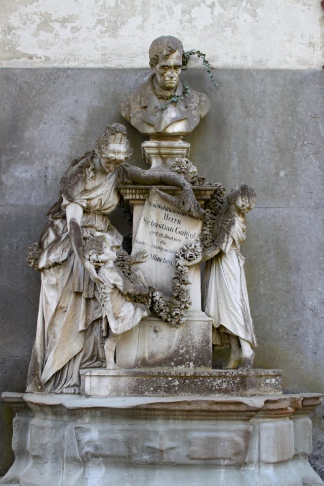 Sebastian Gaigel, Alter Südfriedhof München 2010-04-24