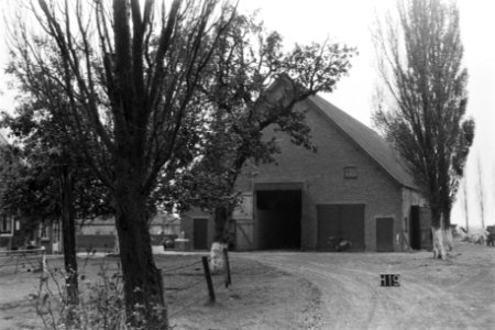 Schuur bij Halsteren (ruilverkaveling Halsteren), Bestanddeelnr 170-2449