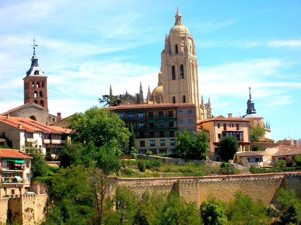 Segovia - Catedral y San Andres