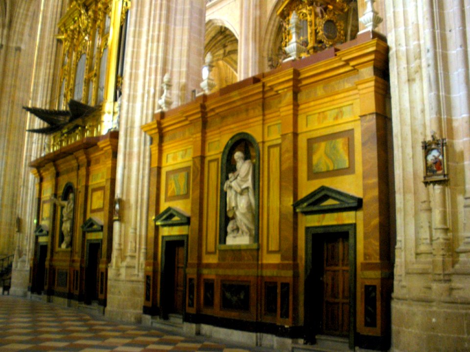 Segovia - Catedral, laterales del trascoro 2