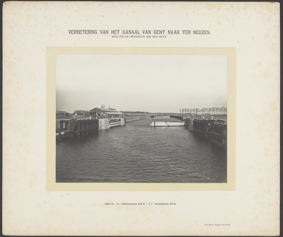 Schutsluis beoosten Sas van Gent, Bestanddeelnr 799