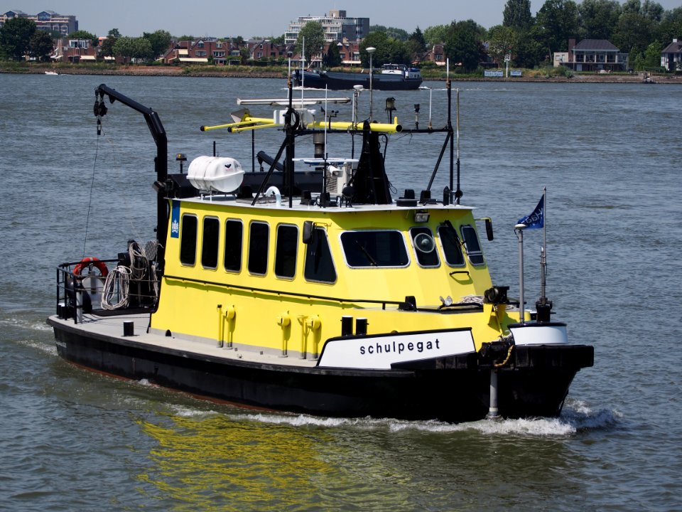 Schulpegat, 1979, Rijkswaterstaat 318-79 op de Beneden Merwede, pic2