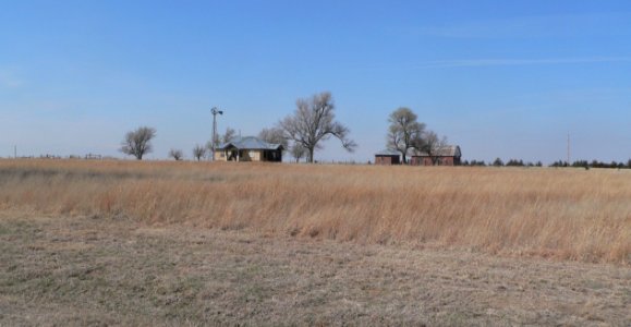 Schwartz farm (Lane Co KS) from SE 2 long