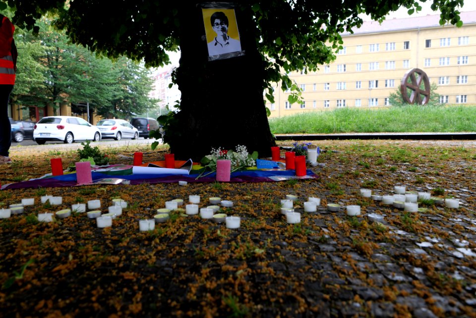 Sarah Hegazi memorial protest Berlin RLP 2020-06-20 12