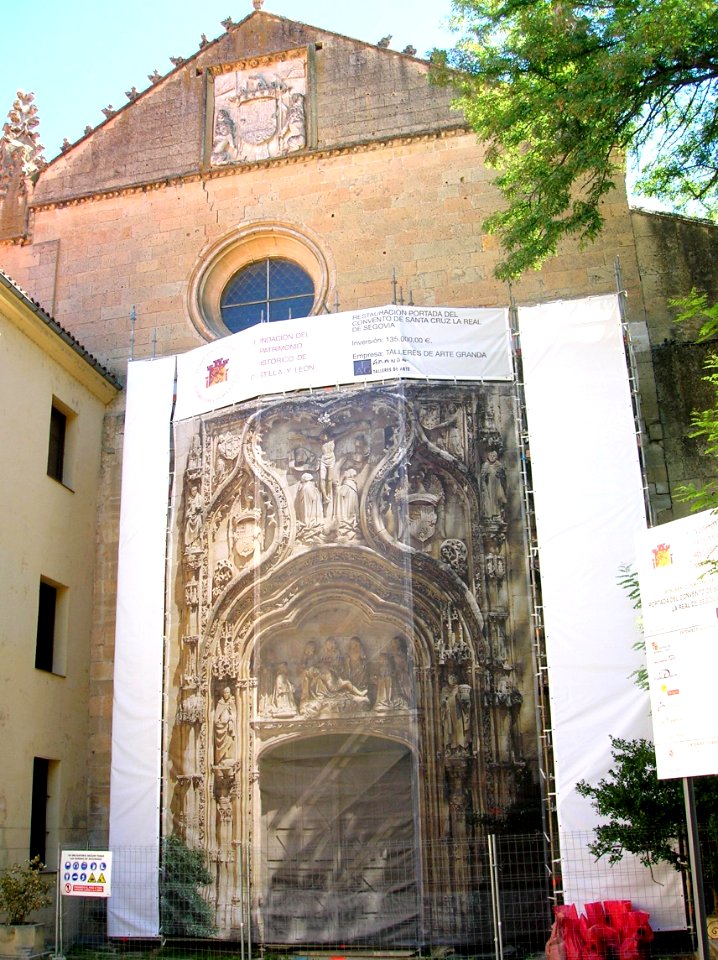 Segovia - Monasterio de Santa Cruz la Real-Universidad SEK 02