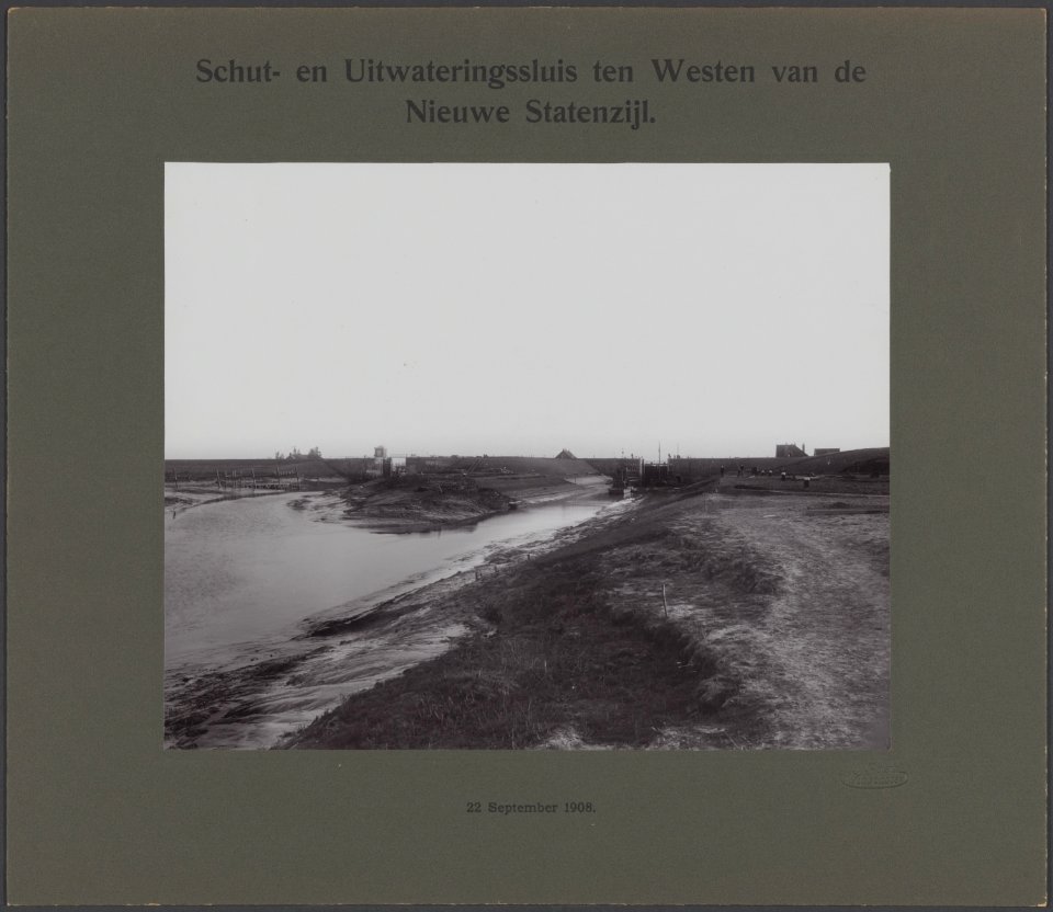 Schut- en uitwateringssluis ten westen van de Nieuwe Statenzijl, Bestanddeelnr 285
