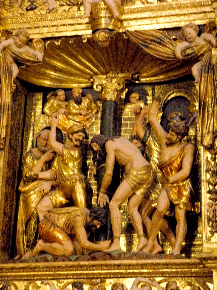 Santo Domingo de la Calzada - Catedral, retablo mayor 04