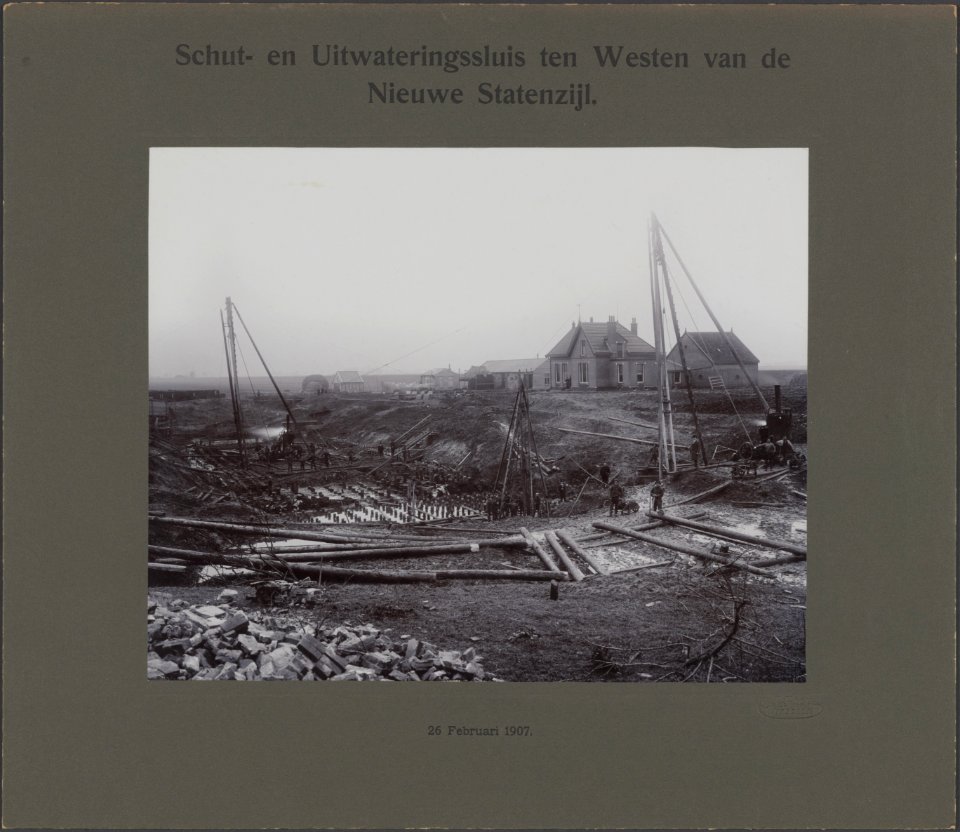 Schut- en uitwateringssluis ten westen van de Nieuwe Statenzijl, Bestanddeelnr 279