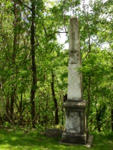 Schusler obelisk (1872), Allegheny Cemetery, 2015-05-12, 01