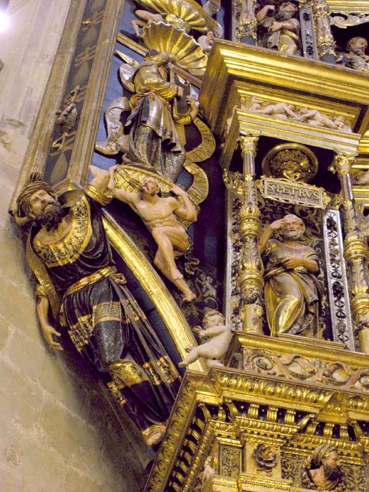 Santo Domingo de la Calzada - Catedral, retablo mayor 09