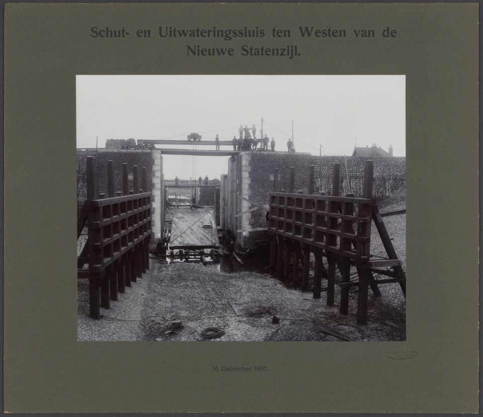 Schut- en uitwateringssluis ten westen van de Nieuwe Statenzijl, Bestanddeelnr 283