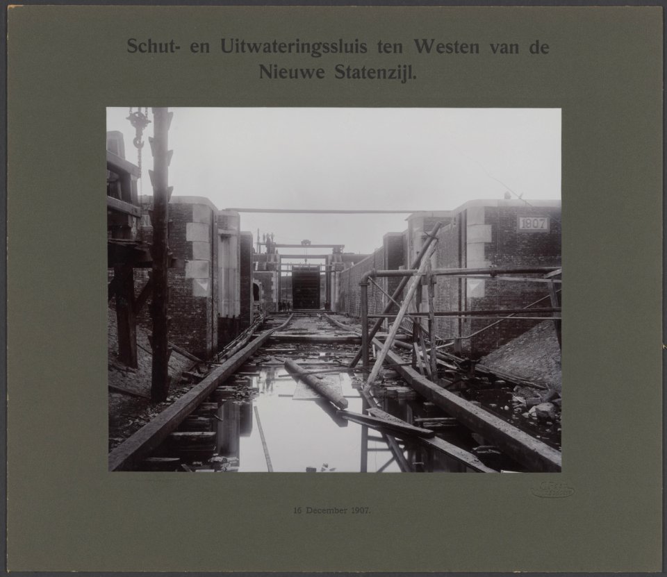 Schut- en uitwateringssluis ten westen van de Nieuwe Statenzijl, Bestanddeelnr 284
