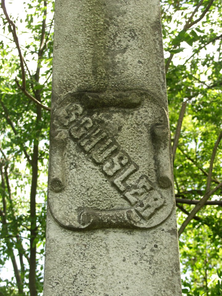 Schusler obelisk (1872), Allegheny Cemetery, 2015-05-12, 02