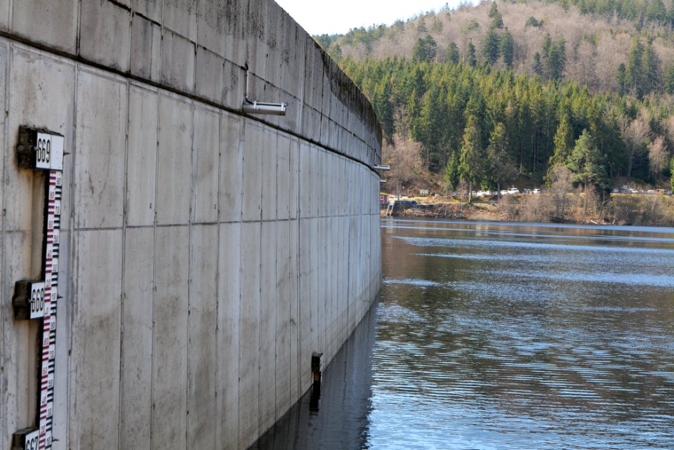Schwarzenbachtalsperre dam 2020-03-15 04
