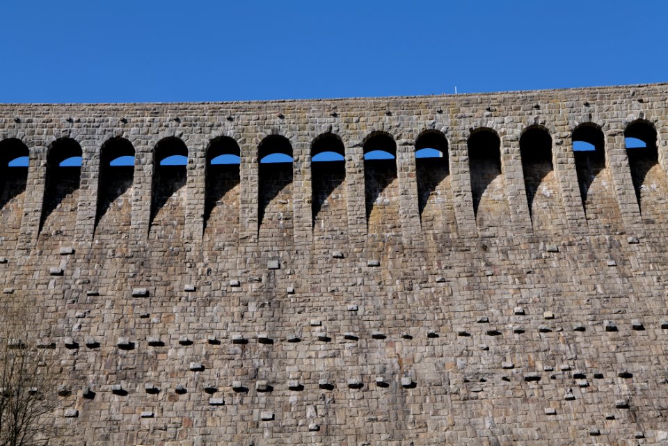 Schwarzenbachtalsperre dam 2020-03-15 18