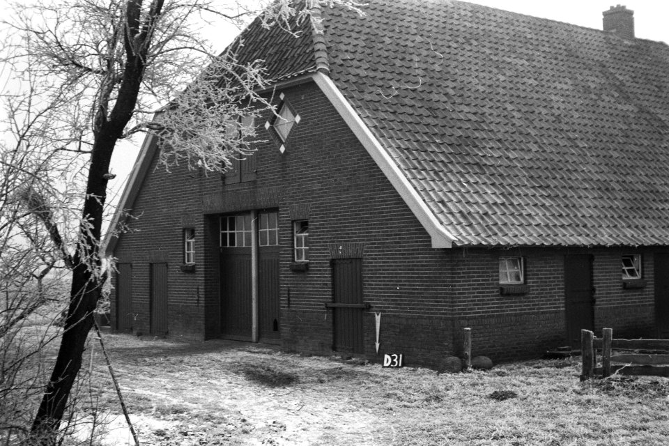 Schuur te Diepenheim (Ruilverkaveling Brammelo), Bestanddeelnr 170-1389
