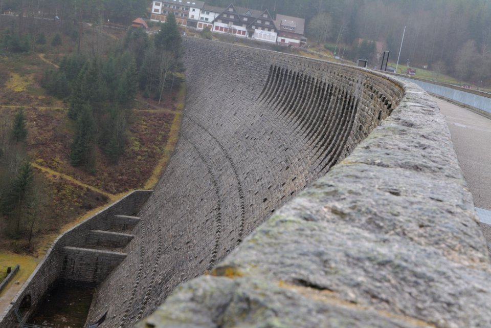 Schwarzenbachtalsperre dam 2020-03-10 09
