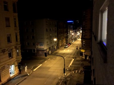 Schwabstraße Stuttgart Nacht