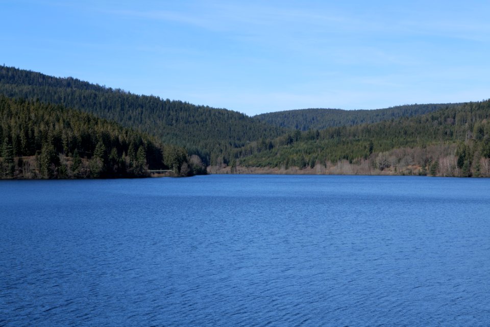 Schwarzenbachtalsperre from dam 2020-03-15 10