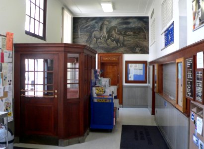 Schuyler, Nebraska post office interior 2